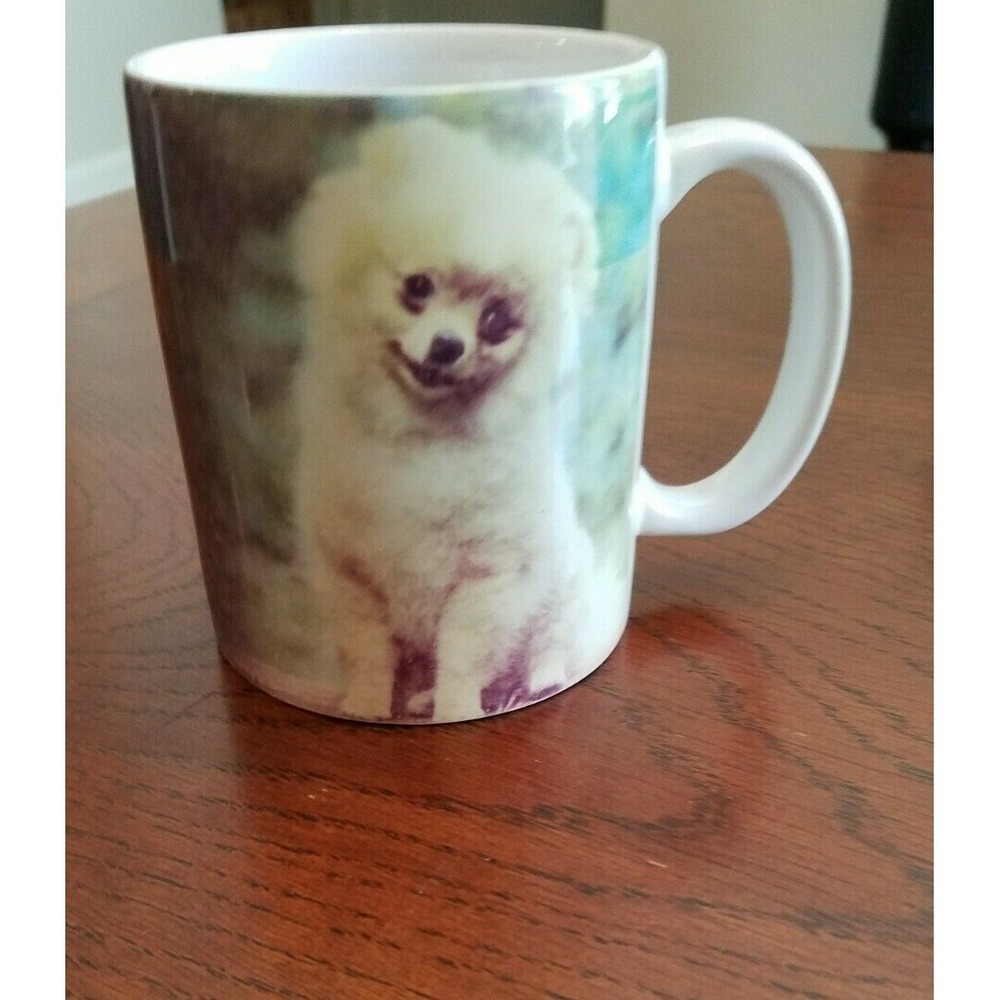 Pomeranian Dog‎ Coffee Mug  #